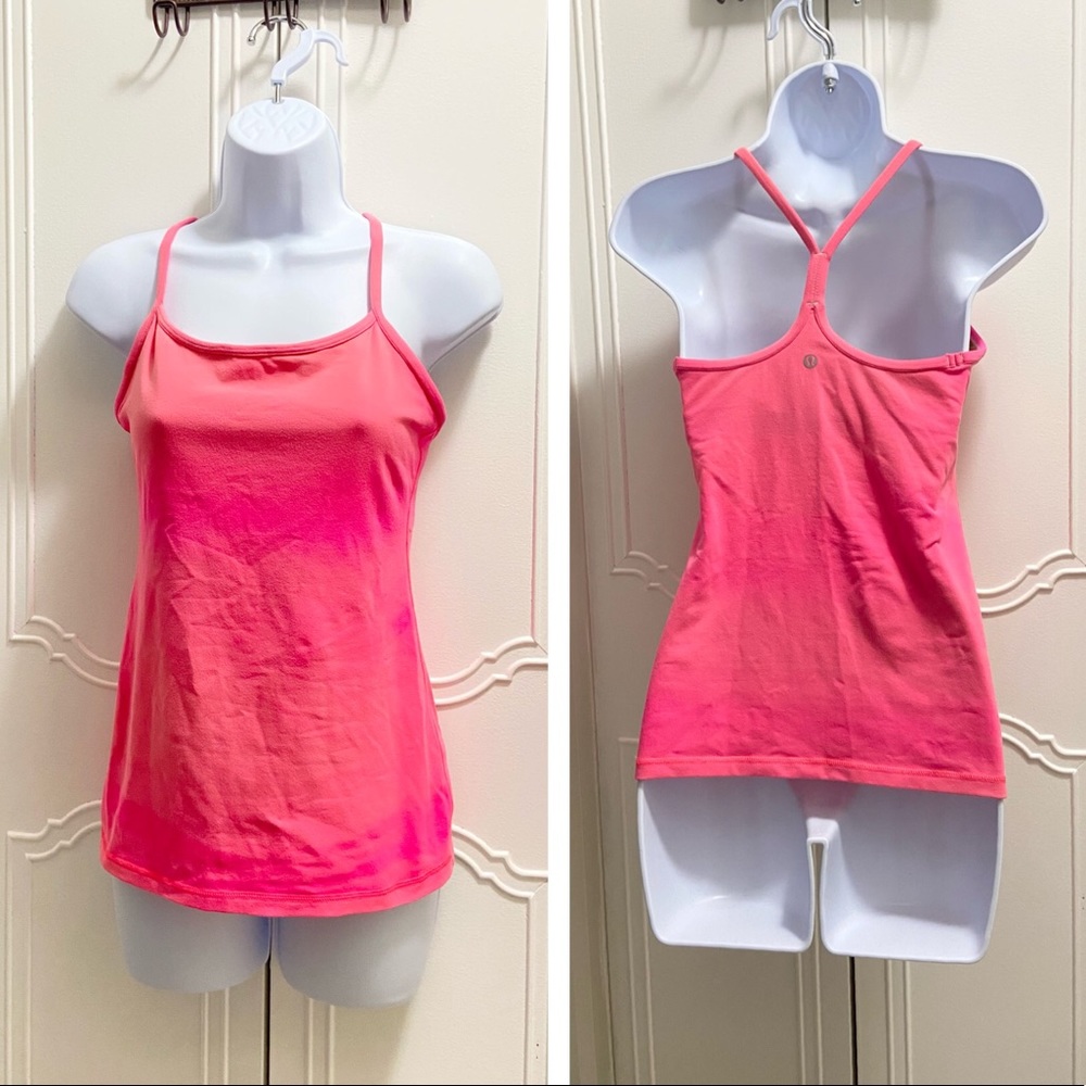 Lululemon Athletica Pink Tank Top